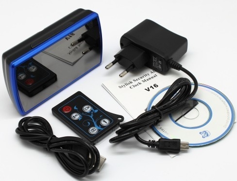 Скрытая FHD DVR IP WIFI/ 3G/ 4G LTE камера – часы будильник, с функцией мобильного wifi роутера